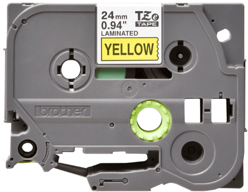 Brother TZe651 24mm TZ Tape Black on Yellow