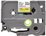 Brother TZe651 24mm TZ Tape Black on Yellow