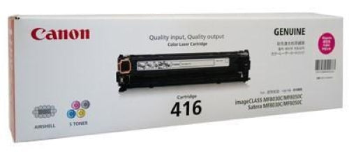 Canon 416 / Cart416M Magenta Genuine Toner