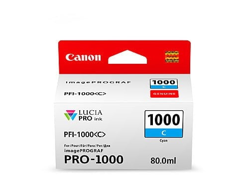 PFI1000 / PFI 1000 Cyan Original Canon Cartridge