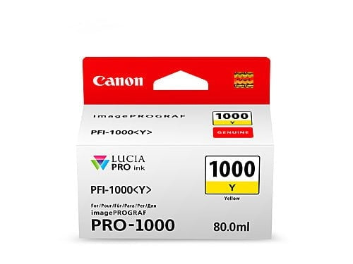 PFI1000 / PFI 1000 Yellow Original Canon Cartridge