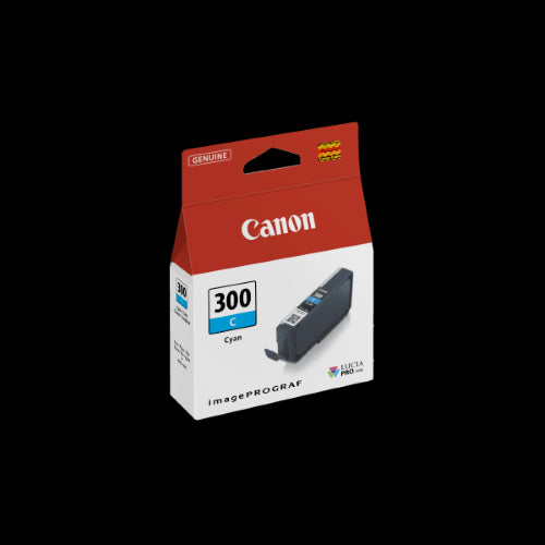 Canon PFI300 / PFI-300 Cyan Original Ink Cartridge