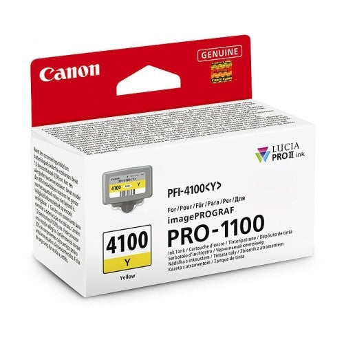 Canon PFI4100 Yellow Ink Cartridge