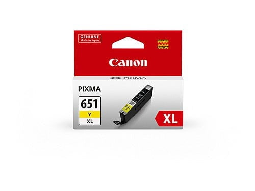 CLI651 / CLI651XL / CLI 651XL Yellow Original Canon Cartridge