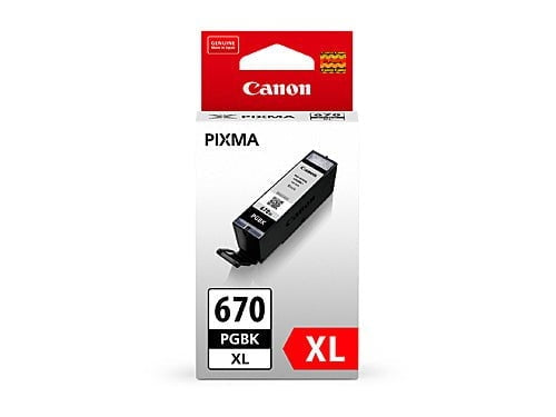 PGI670 / PGI670XL / PGI 670XL Black Original Canon Cartridge