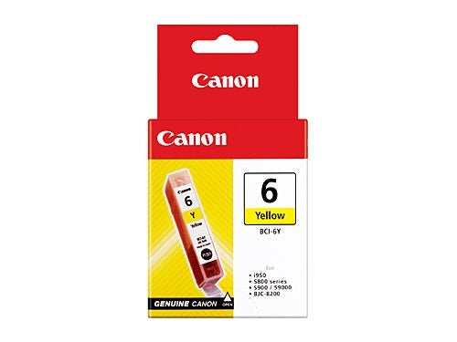 BCI-6 / BCI6 Yellow Original Canon Cartridge