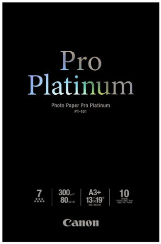 Canon Pro Platinum A3+ Photo Paper 300gsm x 10 Sheets