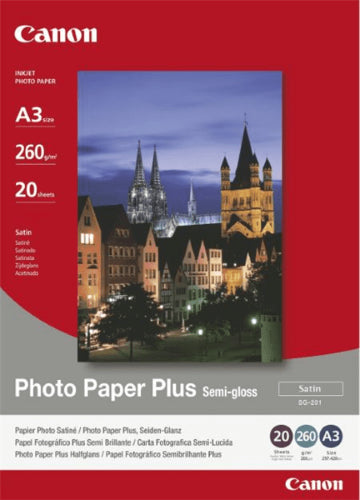 Canon Semi Gloss Photo Paper A3 260gsm x 20 Sheets