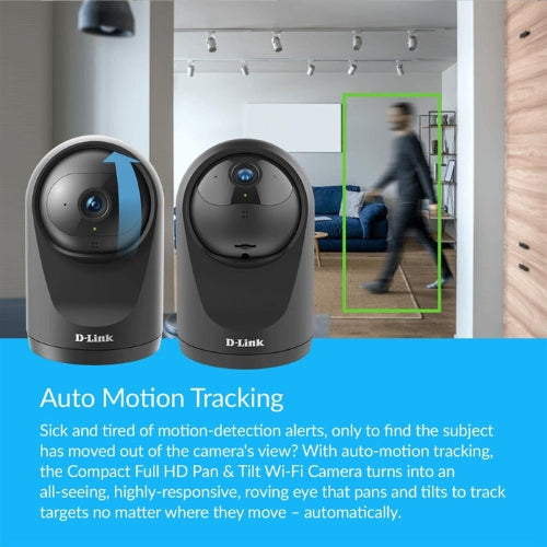 D-Link Compact Full HD Pan & Tilt Wi-Fi Camera