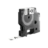 Dymo Rhino Flexible Nylon 12mm x 3.5mt Black On White Label Tape (18488)