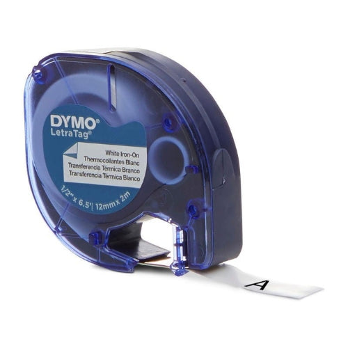 Dymo DY LetraTag Iron-On Tape 12mm x 2 metres (18771)