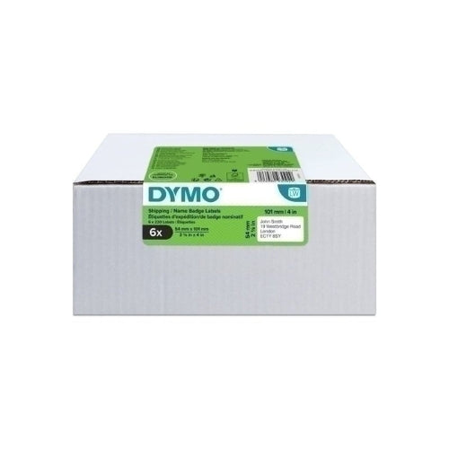 Dymo LabelWriter Shipping Labels 54mm x 101mm, Pack of 6 rolls (2093092)