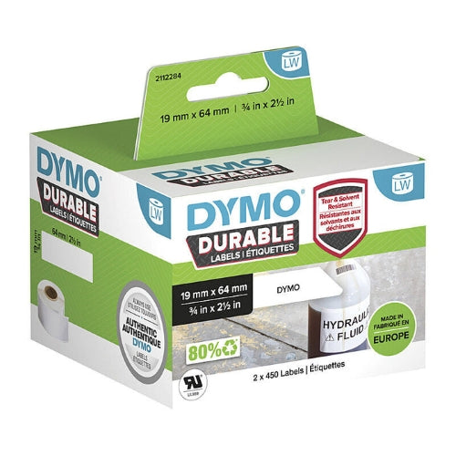 Dymo LW Durable Polypropylene Multi-Purpose 19mm x 64mm Label