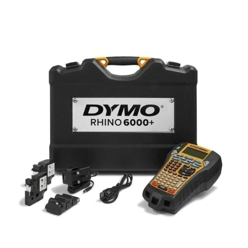 Dymo Rhino 6000+ Industrial Labeller Includes Hard Case Kit And Accessories