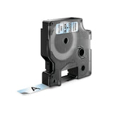 Dymo D1 Tape 12mm Black on Clear (45010)