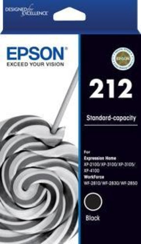 Epson 212 Black Original Cartridge