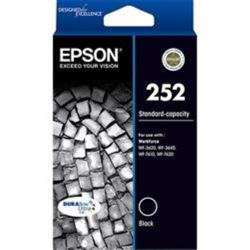 Epson 252 Black DuraBrite Ultra Original Cartridge
