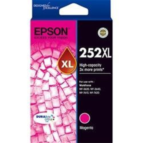 Epson 252 / 252XL Magenta High Capacity DuraBrite Ultra Original Cartridge