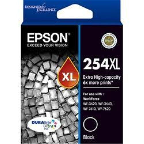 Epson 254XL Black Extra High Capacity DuraBrite Ultra Original Cartridge