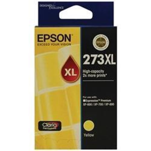 Epson 273 / 273XL Yellow High Capacity Original Cartridge