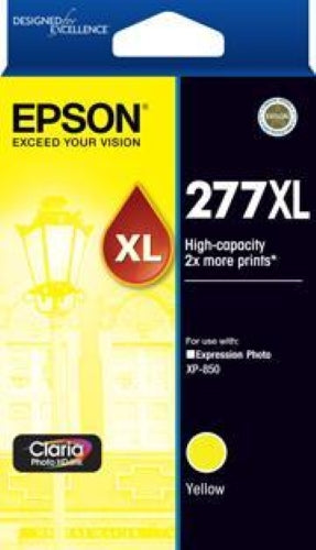 Epson 277 / 277XL Yellow High Capacity Claria Photo HD Original Cartridge