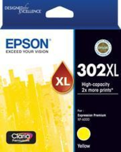 Epson 302XL Claria Premium Yellow Original Cartridge
