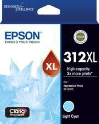 Epson 312XL Claria Photo HD Light Cyan Original Cartridge