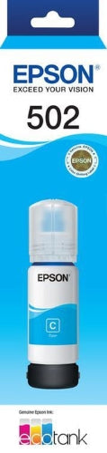 Epson 502 / T502 Eco Tank Cyan Original Ink