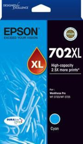 Epson 702XL Cyan Original Cartridge
