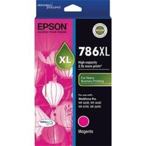 Epson 786 / 786XL Magenta High Capacity Original Cartridge