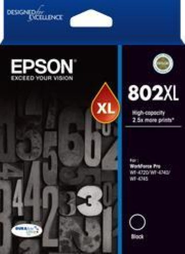 Epson 802XL Black Original Cartridge
