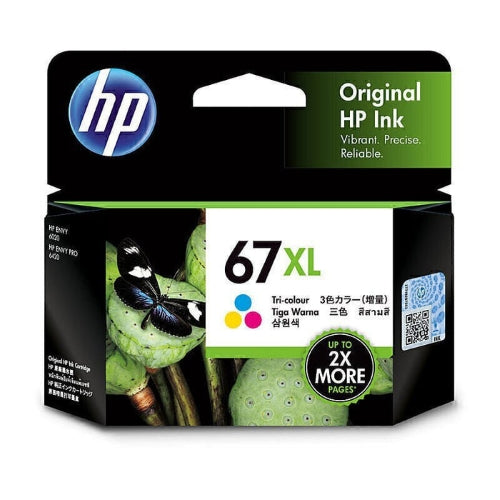 HP 67XL Tri Colour Genuine Ink (3YM58AA)
