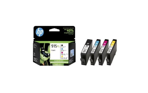 HP 915XL / HP915XL Combo Pack Original Cartridge (CMYK)