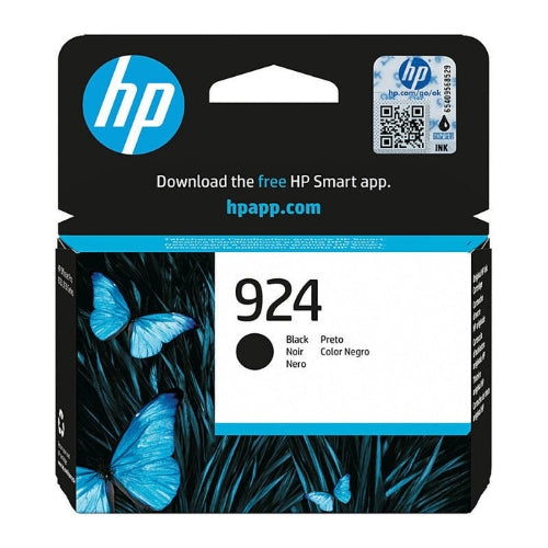 HP 924 Black Genuine Ink Cartridge (4K0U6NA)