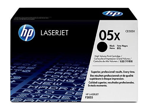 HP 05X / CE505X High Capacity Black Genuine Toner