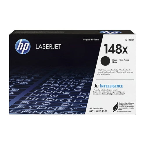 HP 148X High Yield Black Genuine Toner (W1480X)