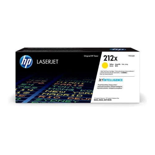 HP 212X High Yield Genuine Yellow Toner