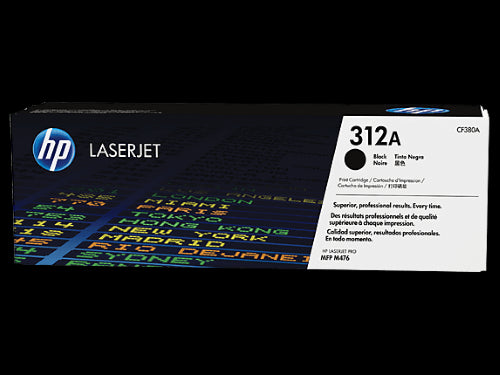 HP 312A / CF380A Black Original Toner