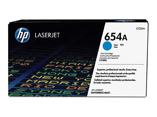 HP 654A CF331A Cyan LaserJet Toner