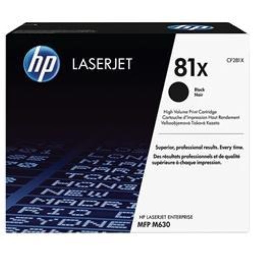 HP 81X / CF281X High Yield Black Original Toner