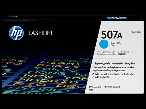 HP 507A / CE401A Cyan Original Toner
