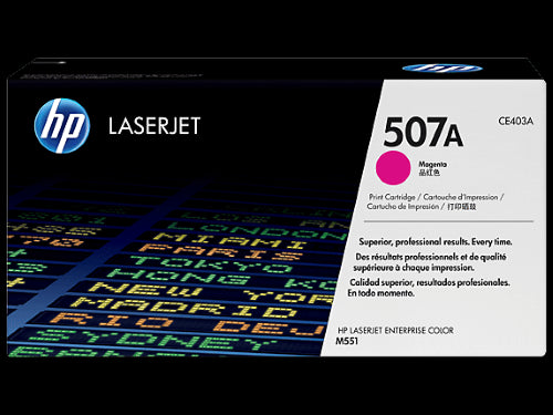 HP 507A / CE403A Magenta Original Toner