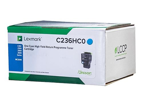 Lexmark C2360C0 Cyan Toner