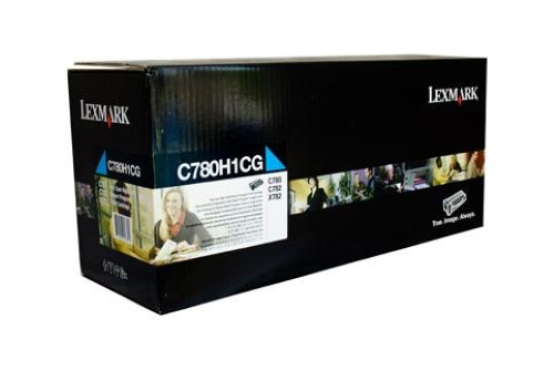 Lexmark C780H1CG HY Pre Cyan Cartridge