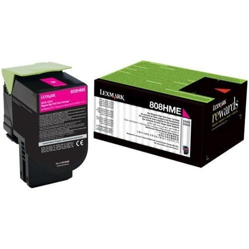 Lexmark 808 / 808HM Original Magenta Toner