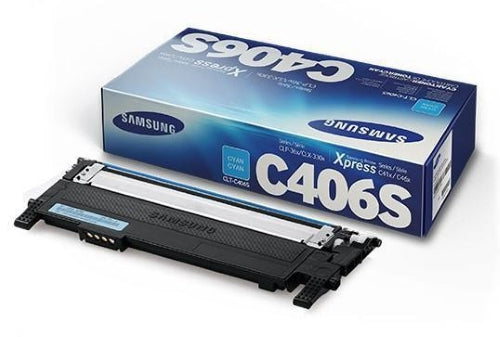 Samsung C406S / C 406S Original Cyan Toner