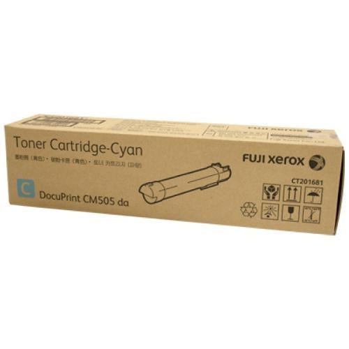 Fuji Xerox CT201681 Original Cyan Toner
