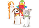 Melissa & Doug  -  Hand Puppets - Playful Pets
