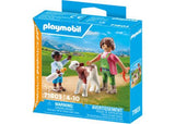 Playmobil - Farmer with Calf