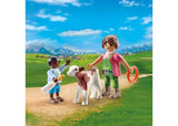 Playmobil - Farmer with Calf